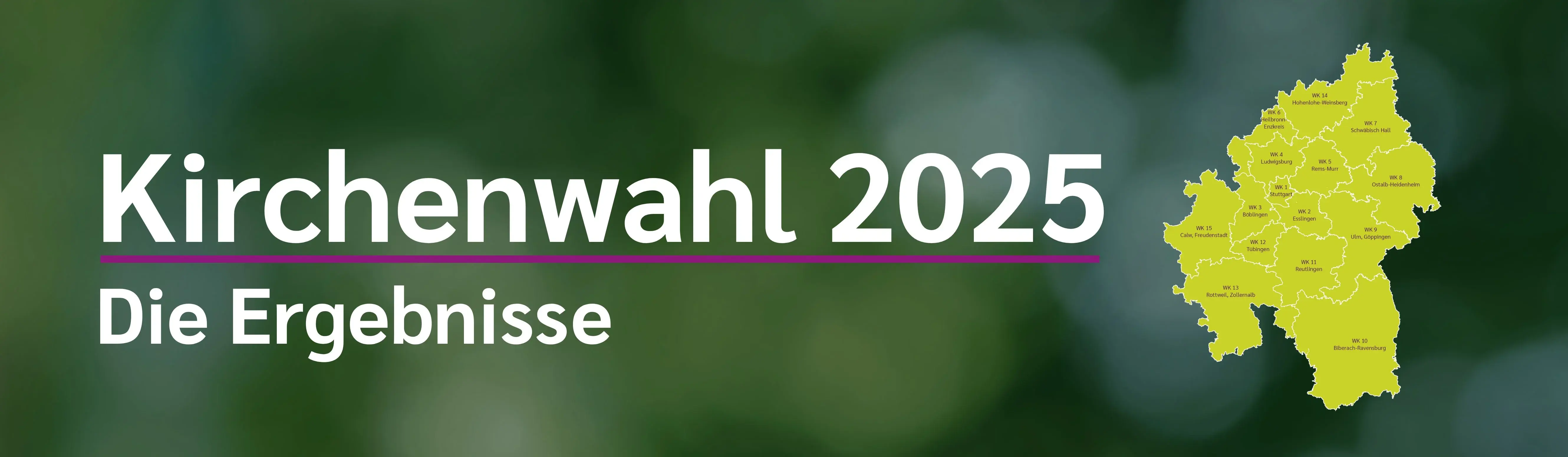 Banner Kirchenwahl Ergebnisse Banner Kirchenwahl Ergebnisse