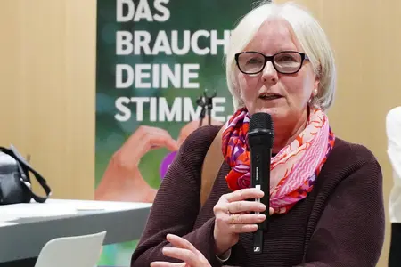 Synodalpräsidentin Sabine Foth