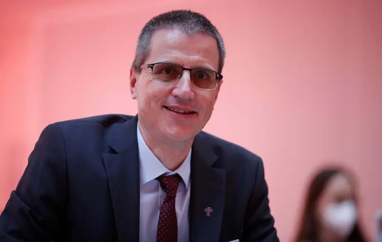 Tobias Geiger, Vorsitzender des Finanzausschusses der 16. Landessynode Tobias Geiger, der Vorsitzende des Finanzausschusses der Landessynode.