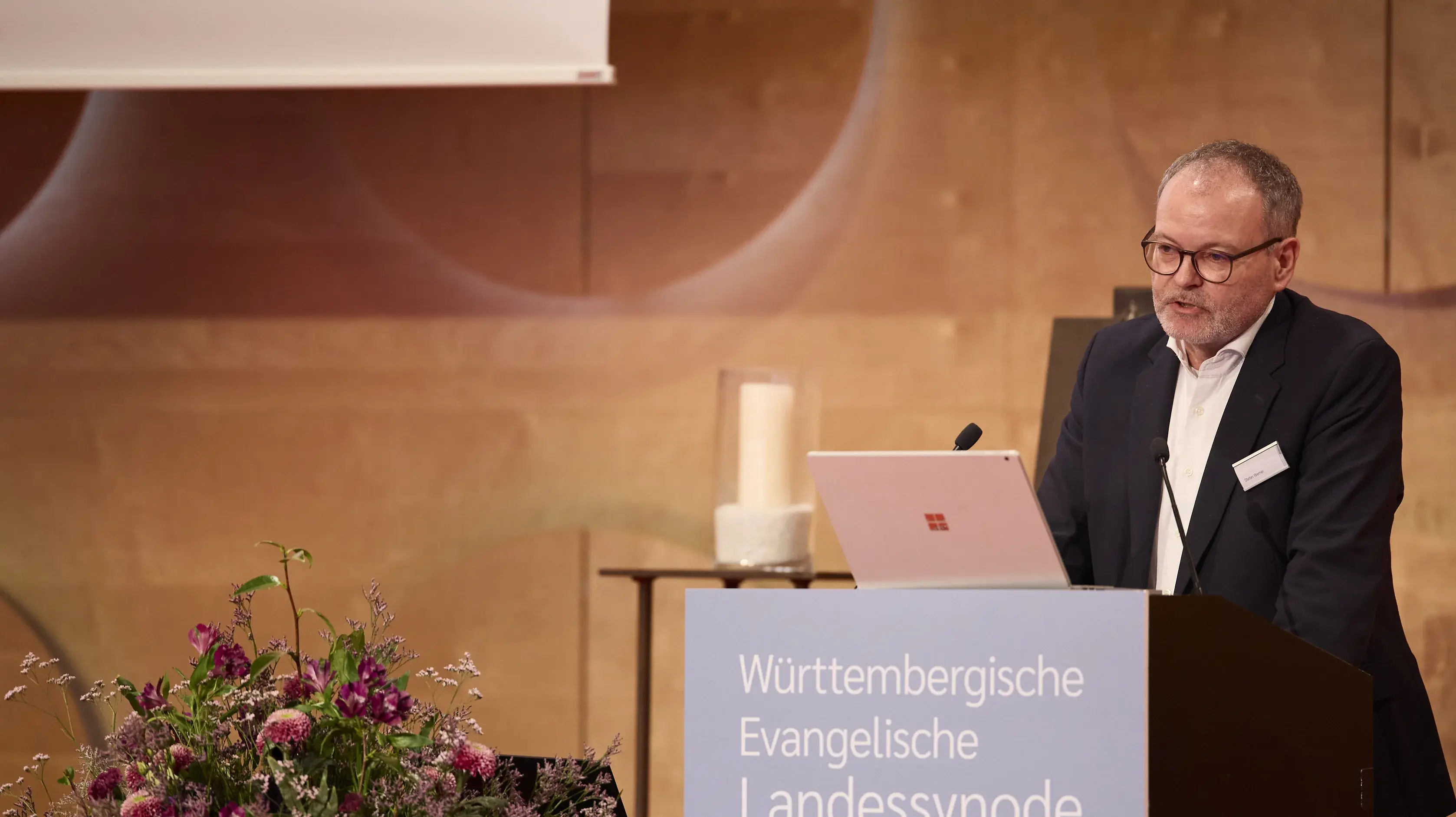 Herbsttagung der Württembergischen evangelischen Landessynode im Hospitalhof.