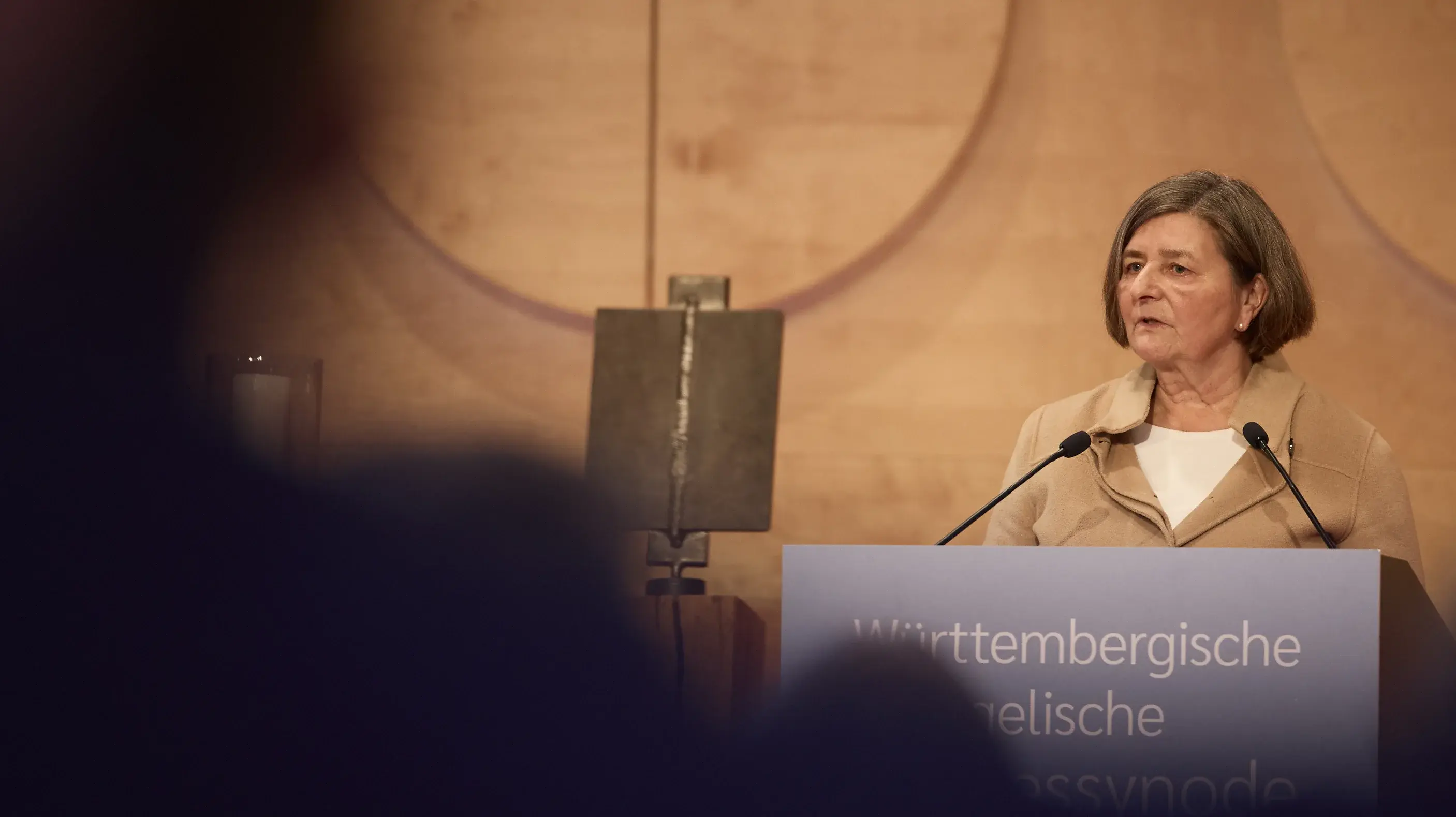 Herbsttagung der Württembergischen evangelischen Landessynode im Hospitalhof.