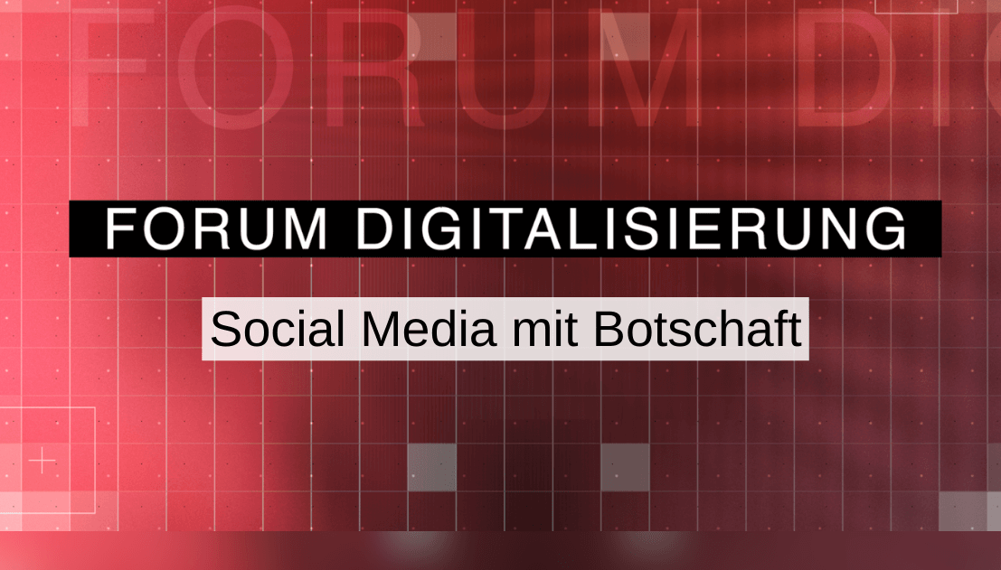 Forum Digitalisierung - jetzt anmelden