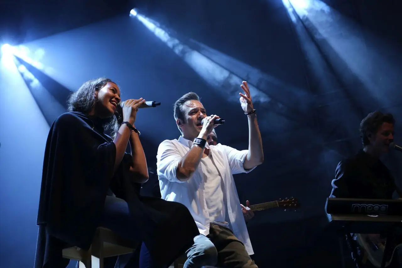 Laith Al-Deen macht Stimmung.