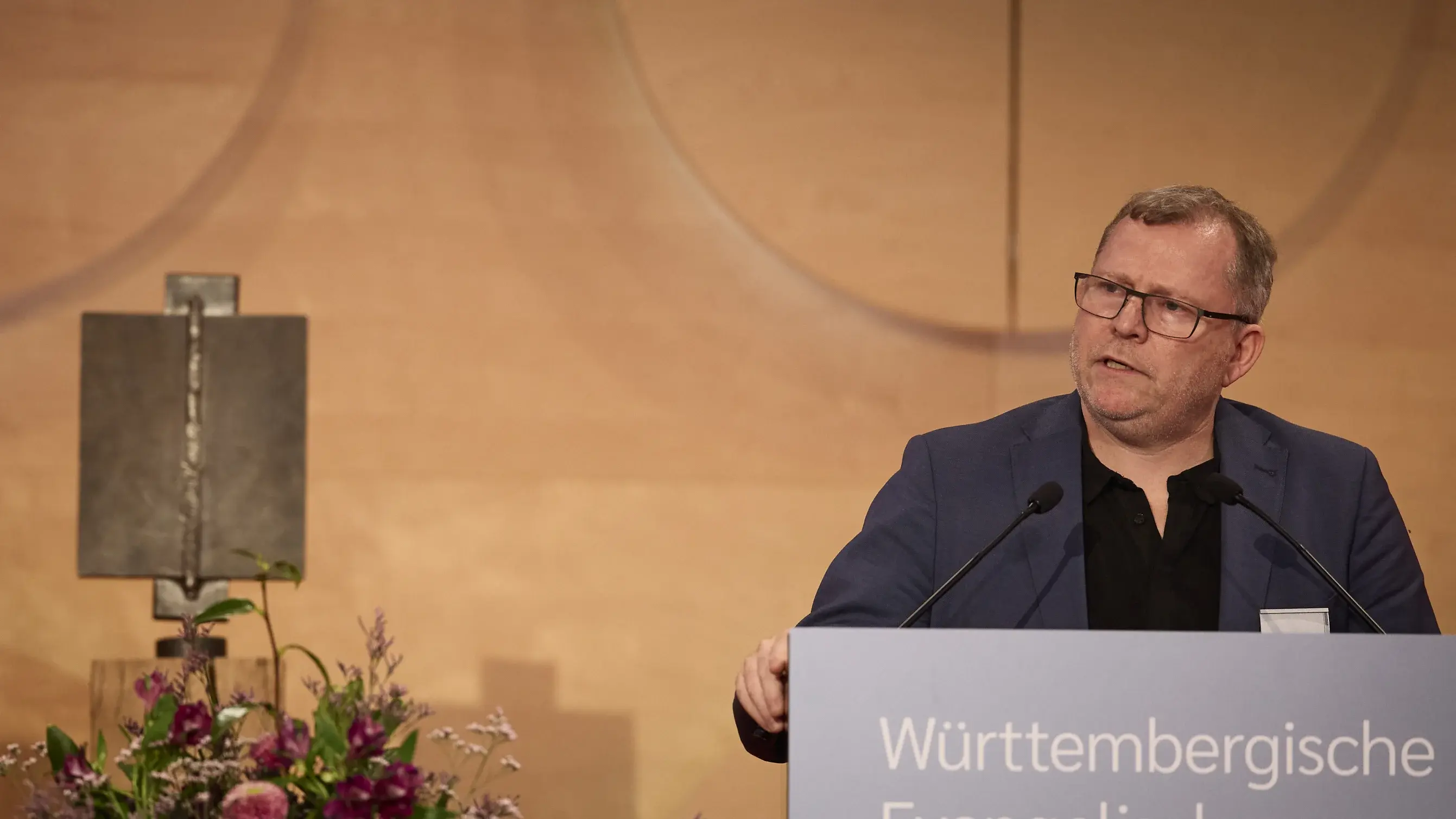 Herbsttagung der Württembergischen evangelischen Landessynode im Hospitalhof.