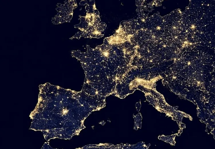Lichtverschmutzung aus dem All gesehen