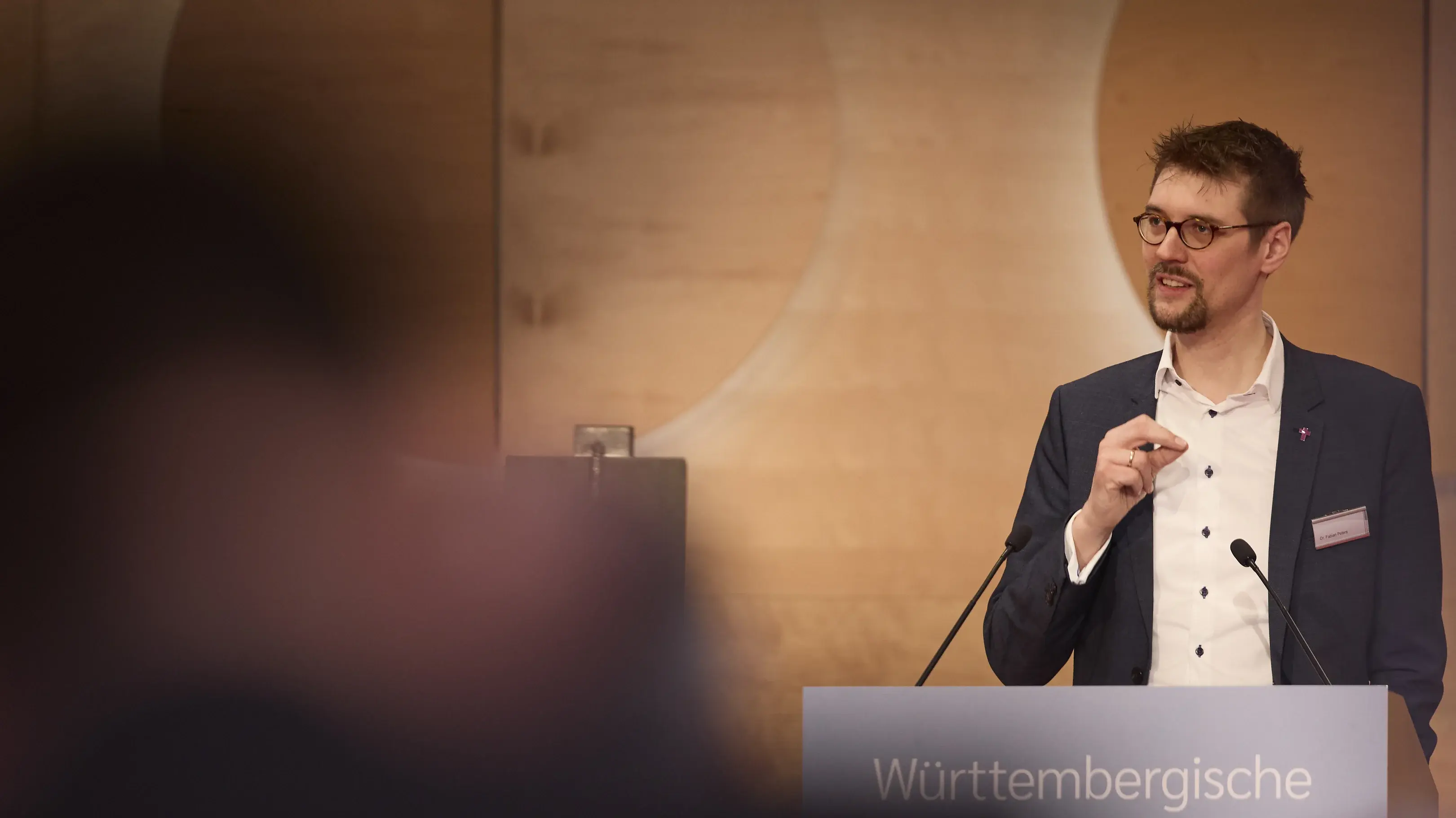 Herbsttagung der Württembergischen evangelischen Landessynode im Hospitalhof.