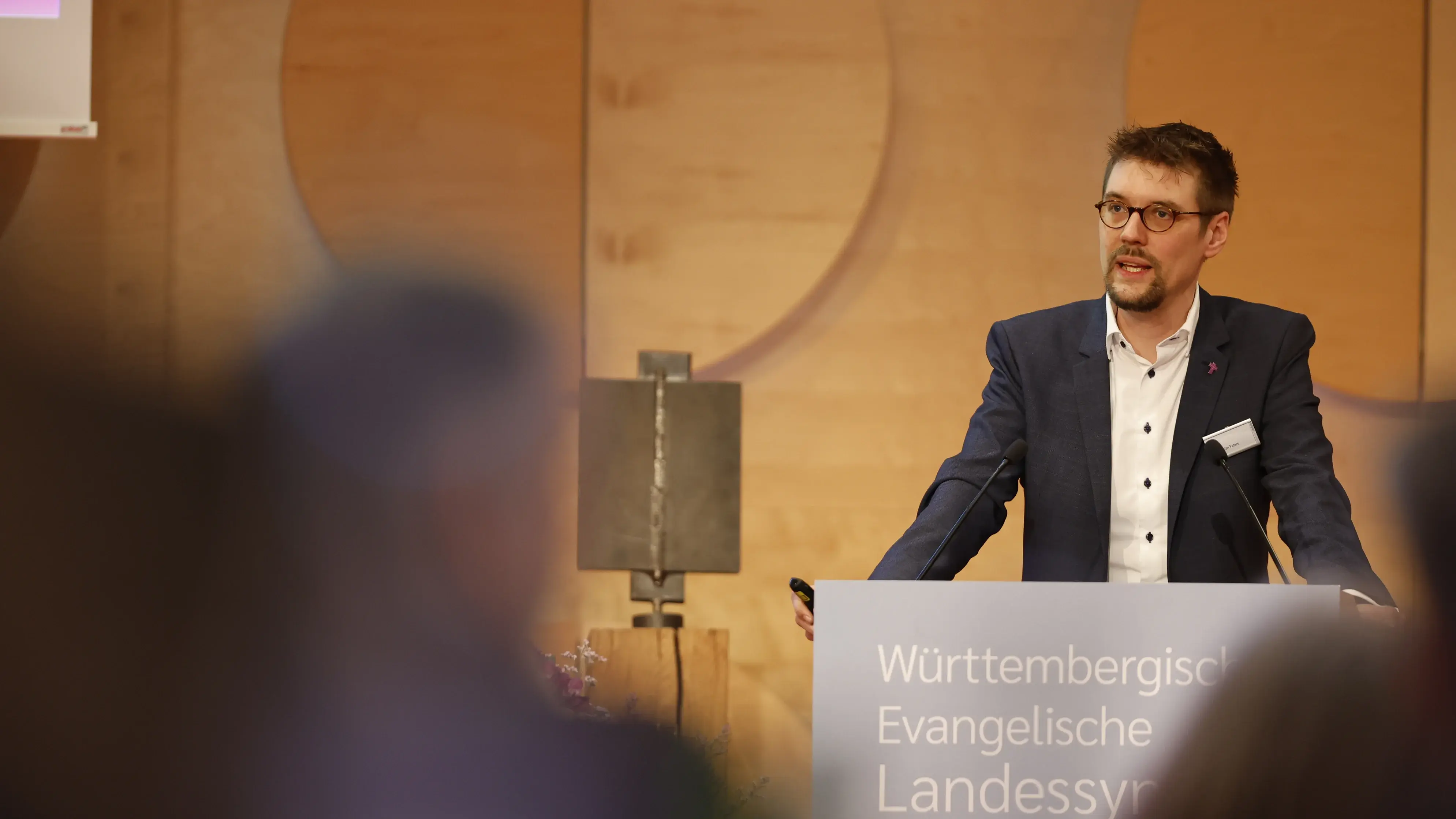 Herbsttagung der Württembergischen evangelischen Landessynode im Hospitalhof.