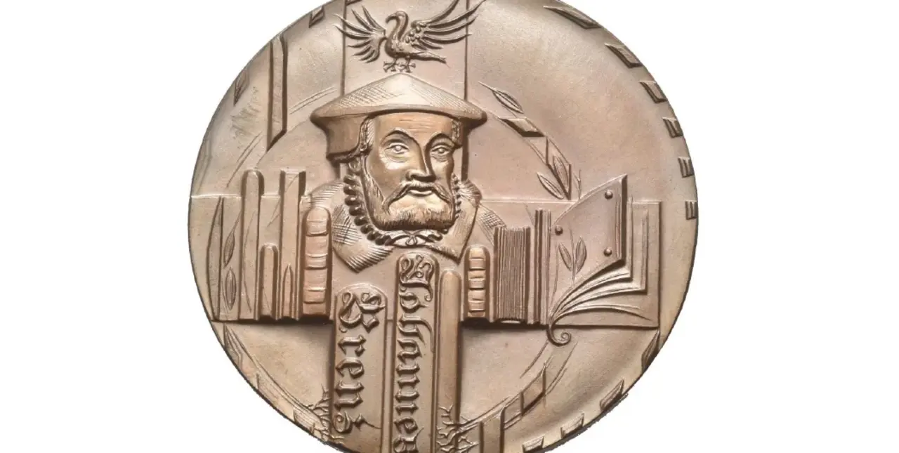 Brenz Medaille in Bronze Landesmuseum Wuerttemberg Brenz Medaille in Bronze Landesmuseum Wuerttemberg