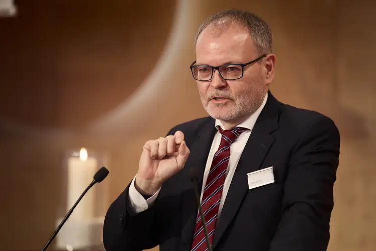 Herbsttagung der Württembergischen evangelischen Landessynode im Hospitalhof.