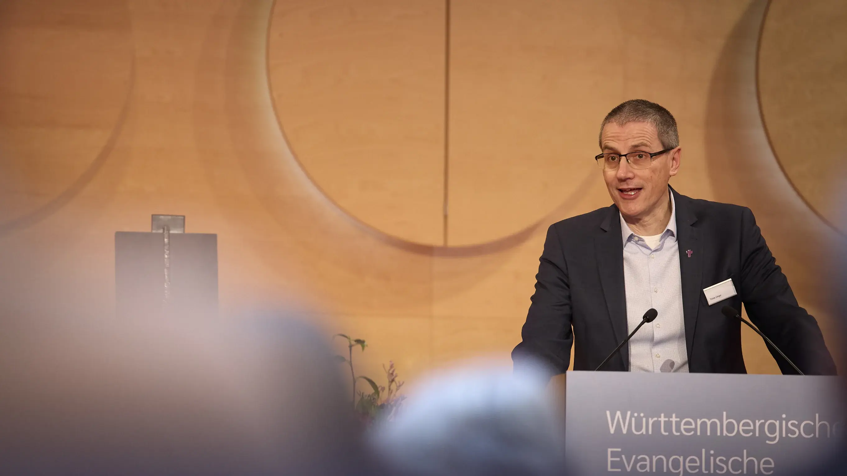 Herbsttagung der Württembergischen evangelischen Landessynode im Hospitalhof.