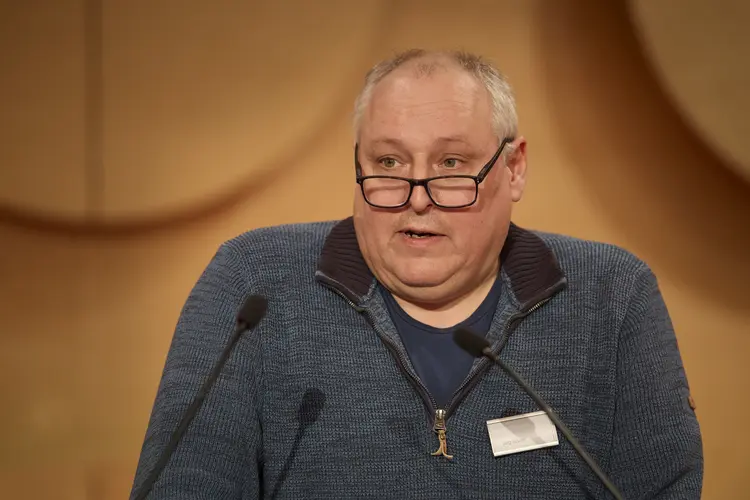 Herbsttagung der Württembergischen evangelischen Landessynode im Hospitalhof.