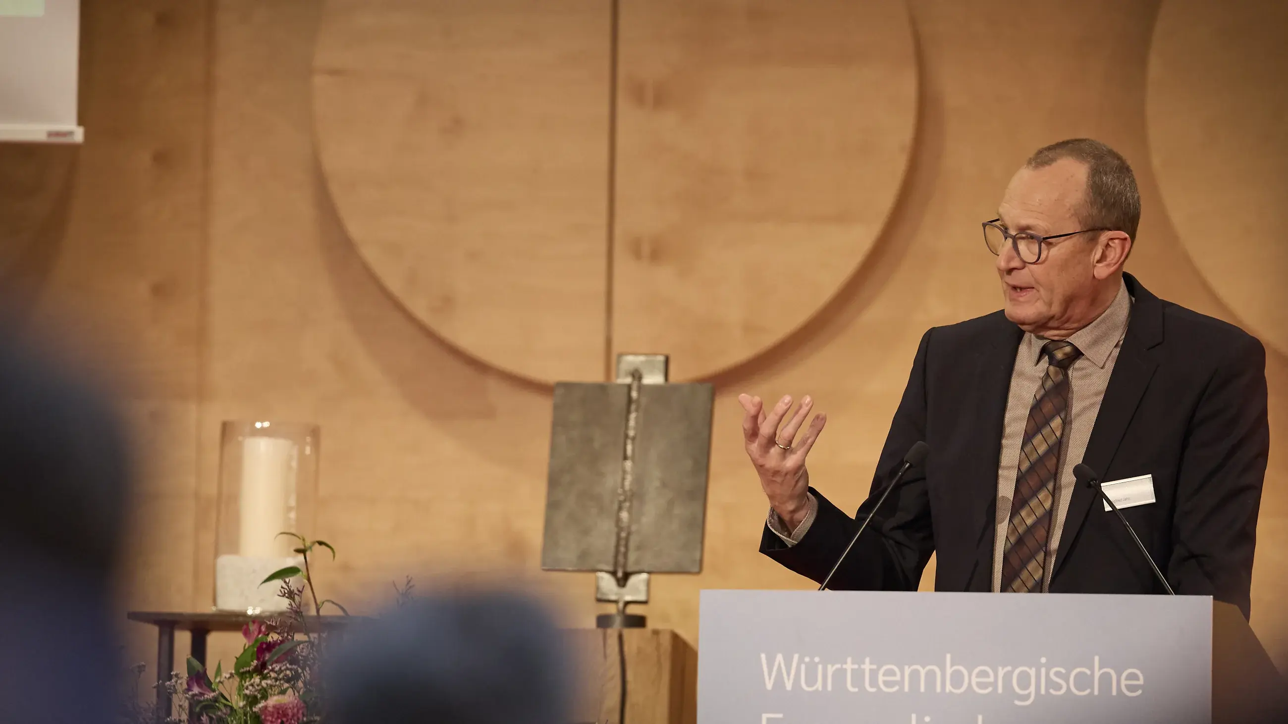 Herbsttagung der Württembergischen evangelischen Landessynode im Hospitalhof.