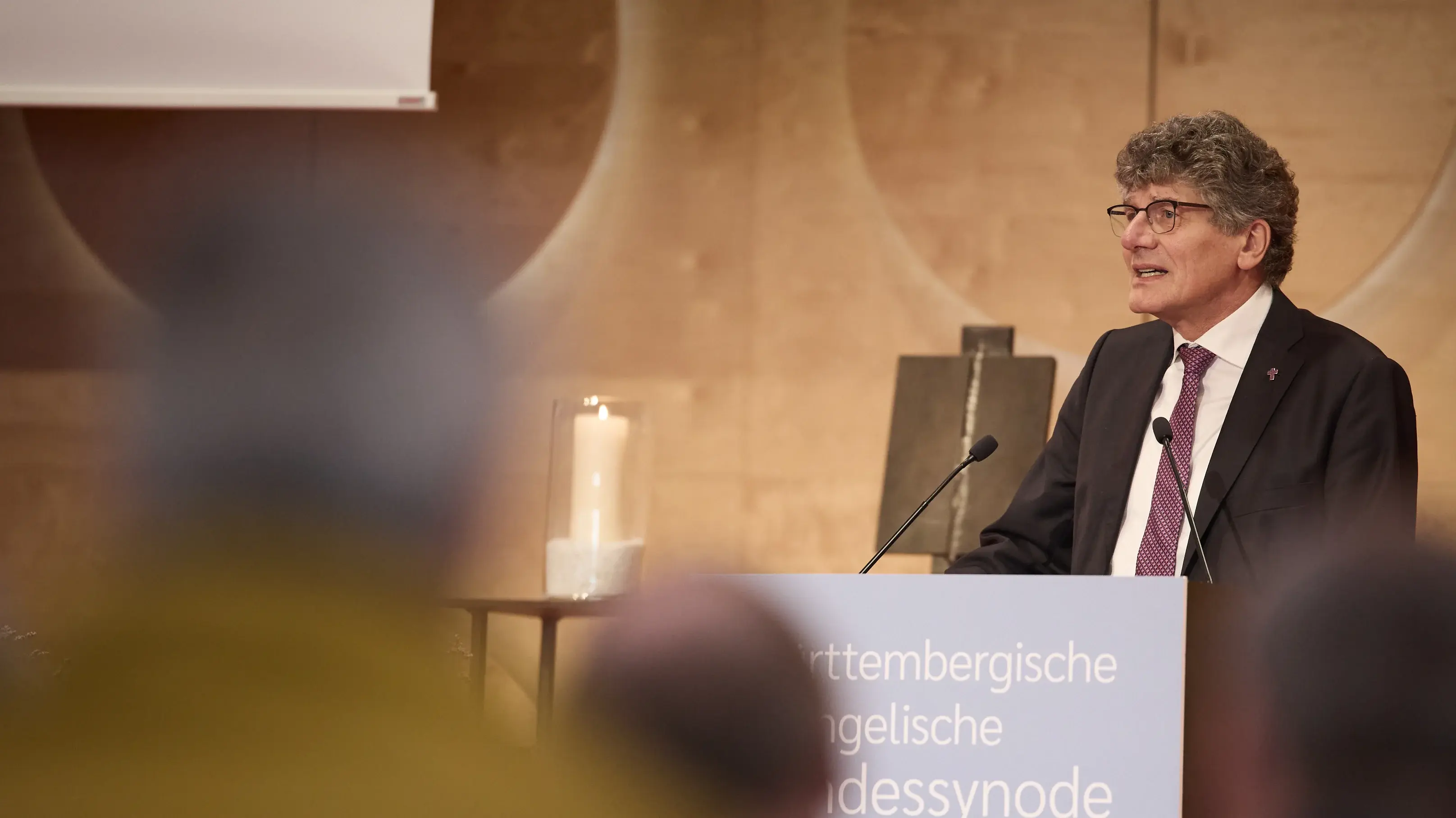 Herbsttagung der Württembergischen evangelischen Landessynode im Hospitalhof.