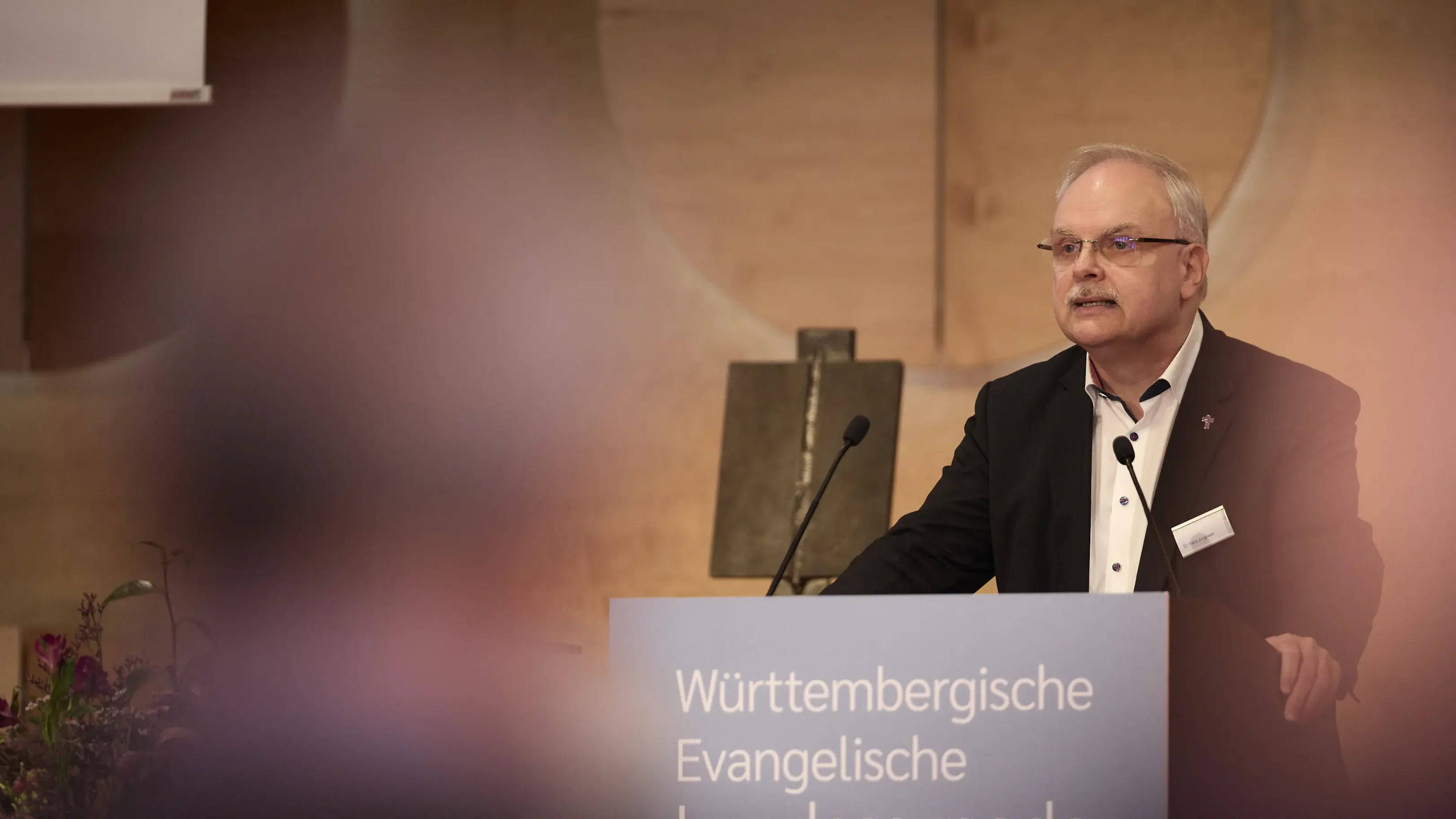 Herbsttagung der Württembergischen evangelischen Landessynode im Hospitalhof.