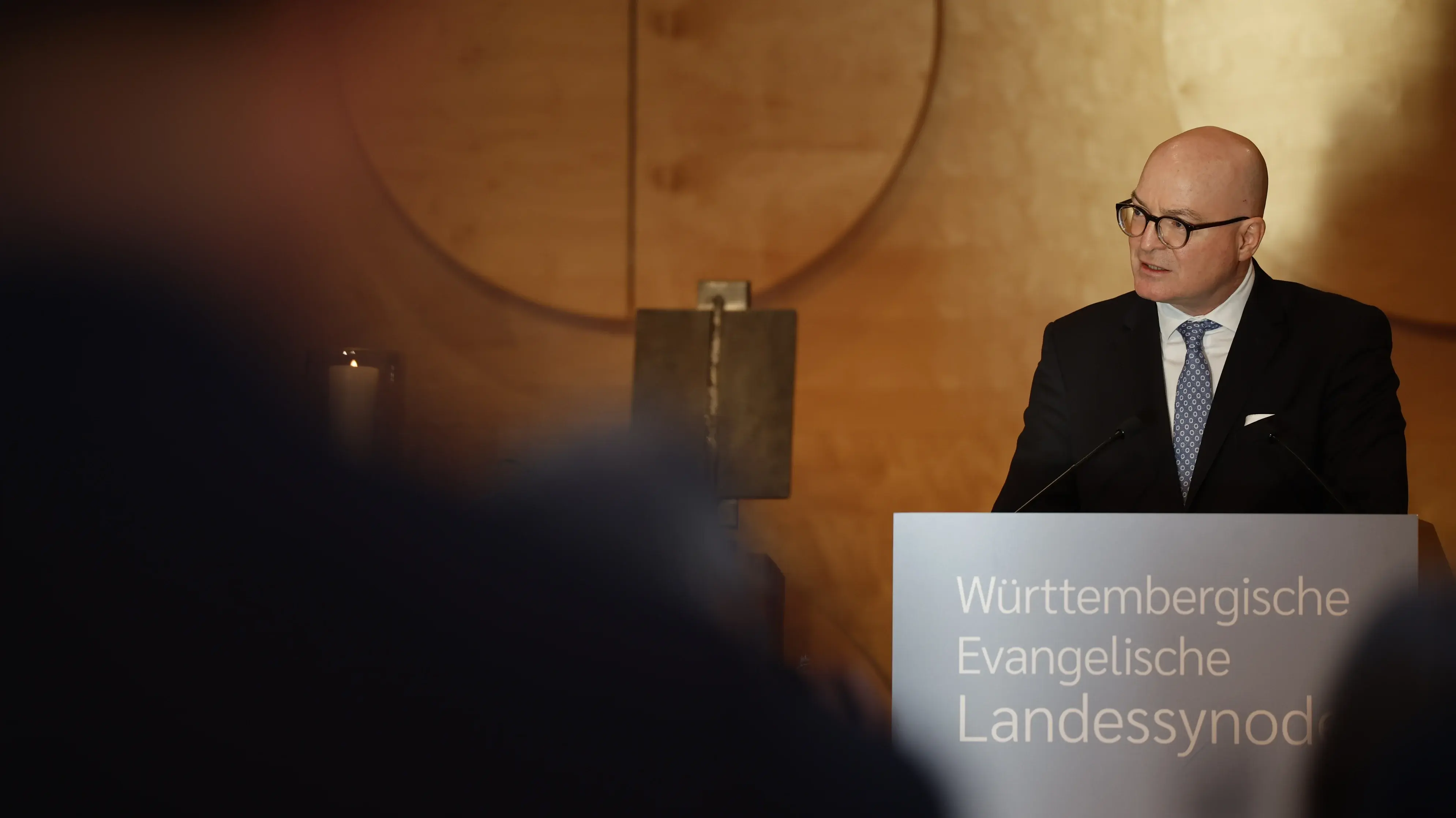 Herbsttagung der Württembergischen evangelischen Landessynode im Hospitalhof.