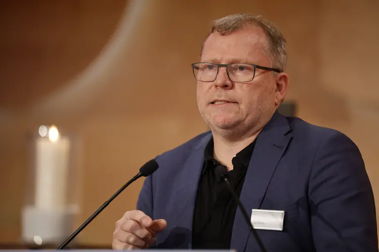 Herbsttagung der Württembergischen evangelischen Landessynode im Hospitalhof.